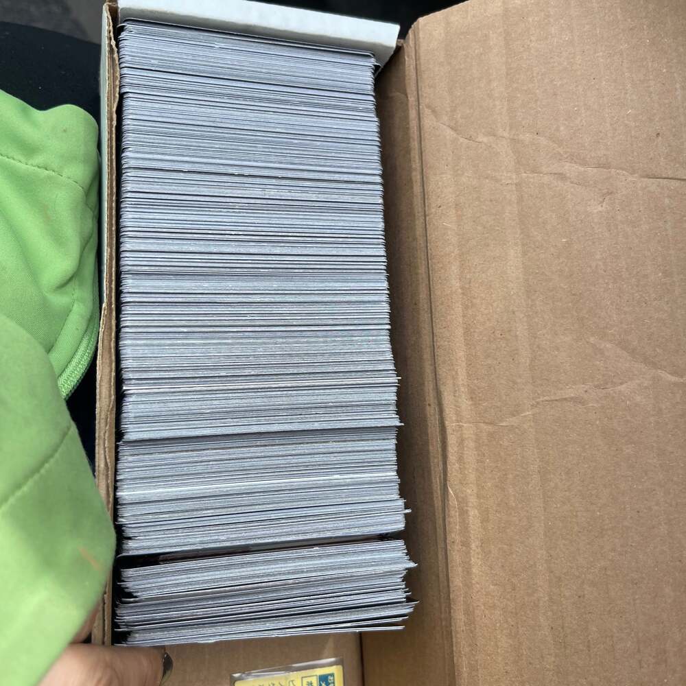 Large Bulk Lot of Assorted Trading Cards - Box Filled with Various Game Cards